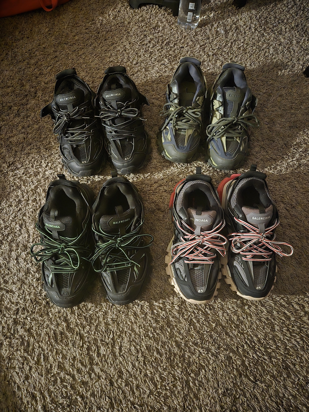 Balenciaga Track Shoes Bundle